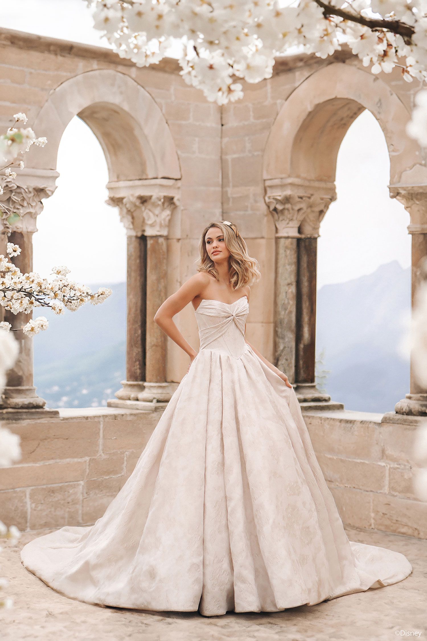 Aurora D431 Wedding Dress scenic view 1
