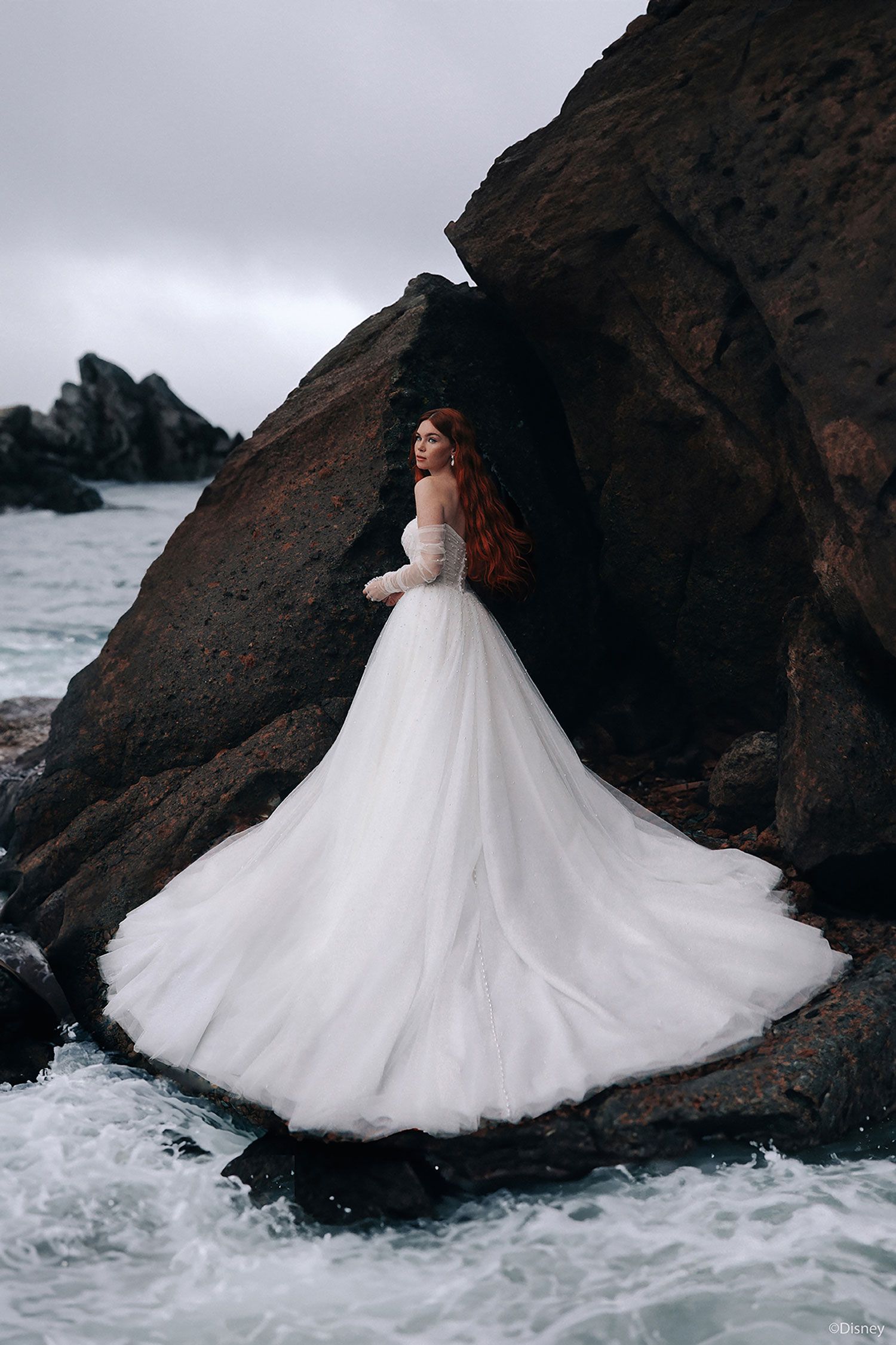 Ariel D440 Wedding dress scenic view