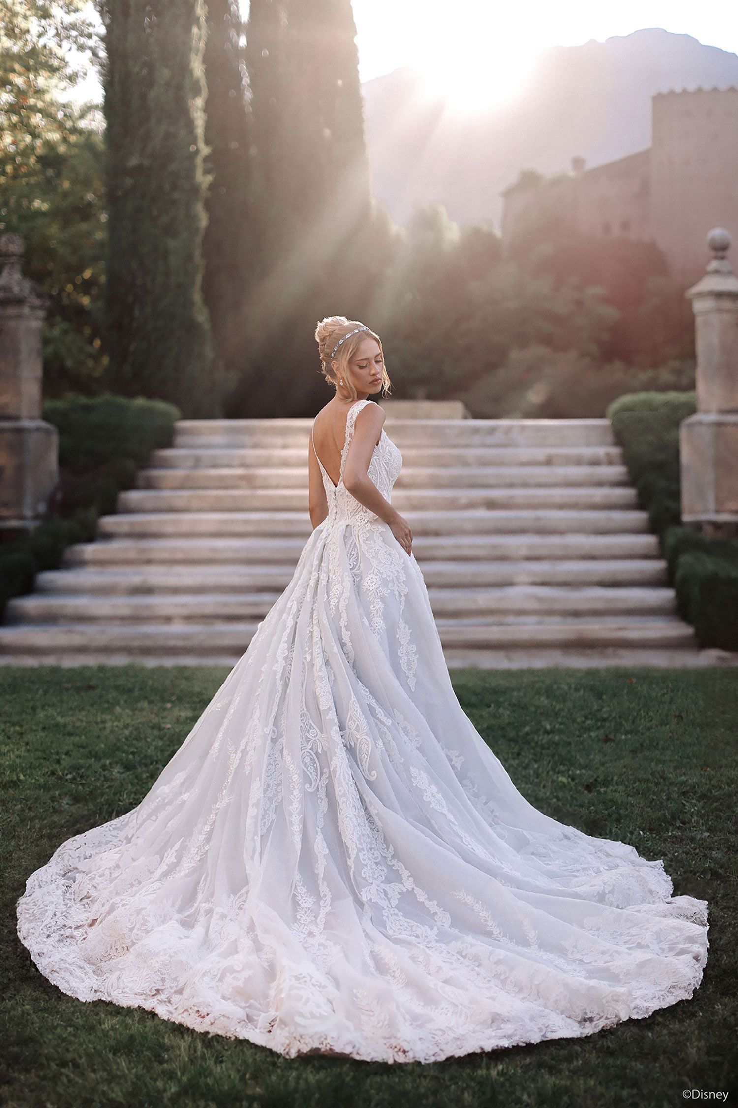 Cinderella d443 wedding dress by steps