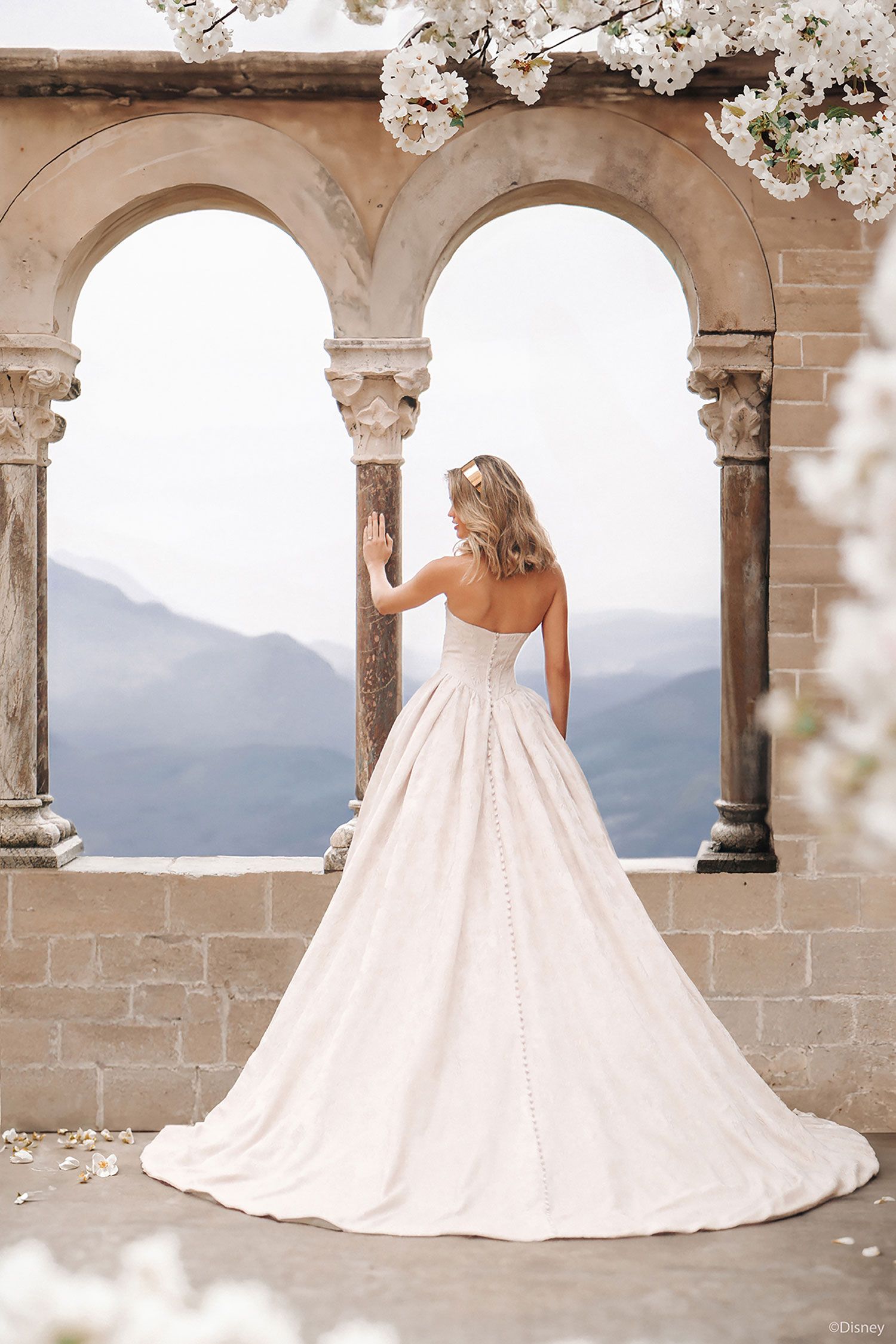 Aurora D431 Wedding Dress scenic view 3