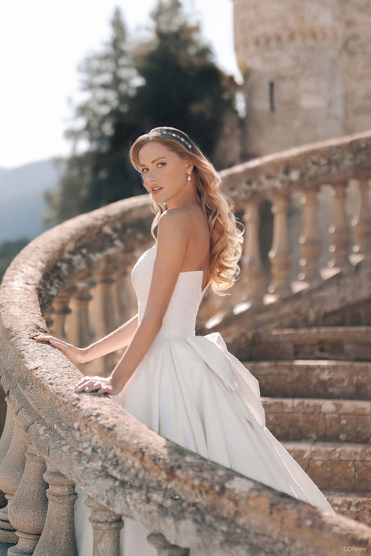 Cinderella D433 wedding dress outside picture